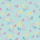 Papel De Parede Adesivo Poá Floral 829325324