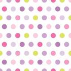 Papel De Parede Adesivo Poá Roxo 010834 Rolo 0,58x3m