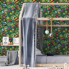 Papel De Parede Adesivo Pop Art Verde N05015