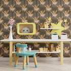 Papel De Parede Adesivo Preguiça N09065