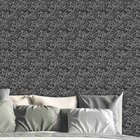 Papel De Parede Adesivo Preto E Branco 909