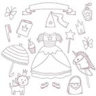 Papel De Parede Adesivo Princesa 208246216