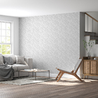 Papel De Parede Adesivo Quadrado Abstrato Geométrico 2,80m