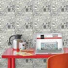 Papel De Parede Adesivo Quadrinhos 0183