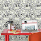 Papel De Parede Adesivo Quadrinhos 0183