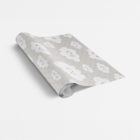 Papel De Parede Adesivo Quarto De Bebê Nuvens Sorrindo 3mx50cm