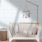 Papel De Parede Adesivo Quarto De Bebê Triângulos Decoração 2