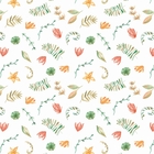 Papel De Parede Adesivo Ramos, Galhos, Folhas E Flores  12m