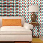 Papel De Parede Adesivo Retrô 02542