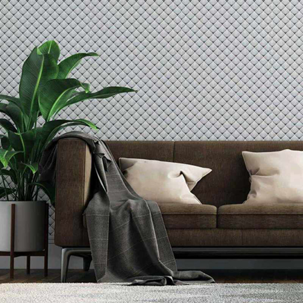 Papel De Parede Adesivo Retro Neutro N07048