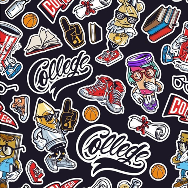 Papel De Parede Adesivo Retrô Pop Art N05071