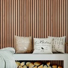 Papel De Parede Adesivo Ripa De Madeira Lavavel Cx 2 Rolos