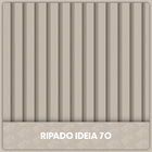 Papel De Parede Adesivo Ripado Claro Liso Lavável Sala 3mts