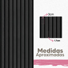 Papel De Parede Adesivo Ripado De Madeira Fina Dark Sala 10m