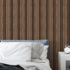 Papel De Parede Adesivo Ripado Grande Rustico 3d Quarto Sala