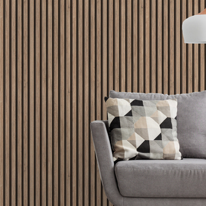 Papel De Parede Adesivo Ripas De Madeira Clara Sala Quarto | Leroy Merlin