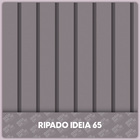 Papel De Parede Adesivo Ripas De Madeira Roxo Liso Lavável