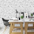 Papel De Parede Adesivo Rolo 0,58x3,00m Geométrico Mosaico Ci