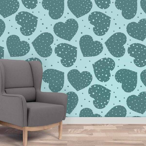 Papel De Parede Adesivo Romântico Mod 087 Vinílico 60x300cm