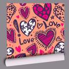 Papel De Parede Adesivo Romântico Mod 105 Vinílico 60x300cm