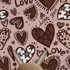 Papel De Parede Adesivo Romântico Mod 111 Vinílico 60x300cm