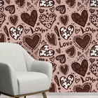 Papel De Parede Adesivo Romântico Mod 111 Vinílico 60x300cm