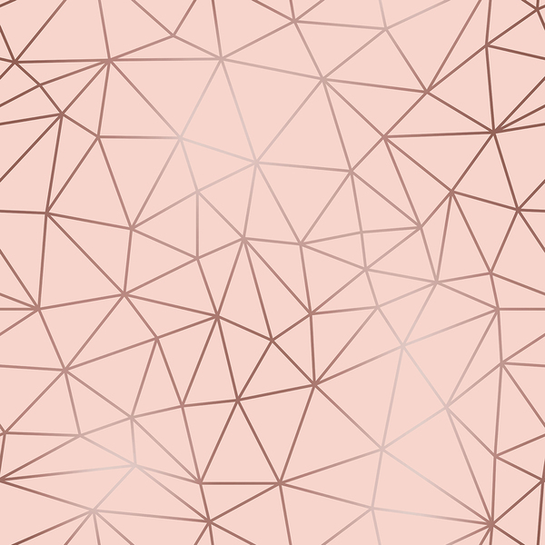 Papel De Parede Adesivo Rosa Bebê Triangular Fio Rosé 9m