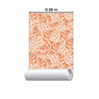 Papel De Parede Adesivo Rosas N03008