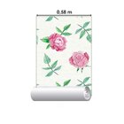 Papel De Parede Adesivo Rosas N06013