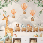 Papel De Parede Adesivo Safari Infantil Personalizado Quarto