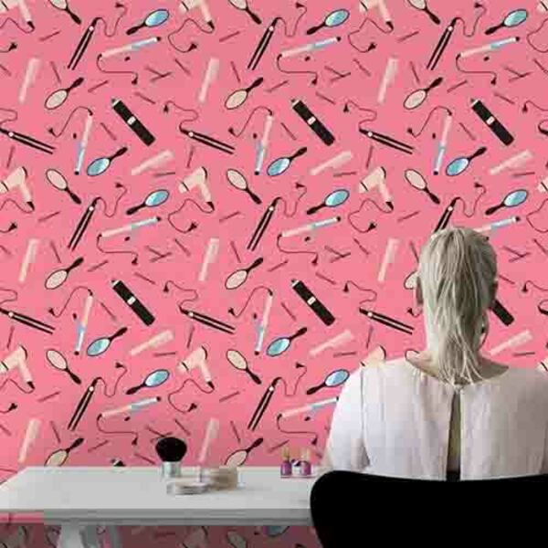 Papel De Parede Adesivo Salão De Beleza 289177808