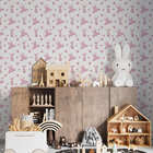 Papel De Parede Adesivo Sapato Ballet Rosa Infantil 2,80m