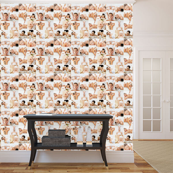 Papel De Parede Adesivo - Spa - Massagem - 125ppd