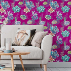 Papel De Parede Adesivo Suculentas N09092