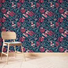 Papel De Parede Adesivo Tatuagem Old N014200