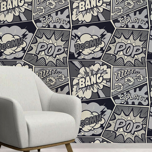 Papel De Parede Adesivo Teen Mod 08 Vinílico 60x300cm