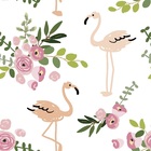 Papel De Parede Adesivo Tendenci Estampa De Pássaros Rolo 3 M