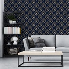 Papel De Parede Adesivo Tendenci Estampa Formas 3 Metros - Vi