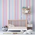 Papel De Parede Adesivo Tendenci Estampa Infantil De Listras