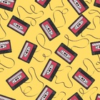 Papel De Parede Adesivo Tendenci Estampa Infantil Fita K7 Rol