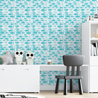 Papel De Parede Adesivo Tendenci Estampa Infantil Mar Rolo 5