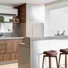 Papel De Parede Adesivo Textura Amadeirada Branca 6 3m