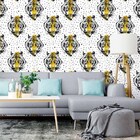 Papel De Parede Adesivo Tigre Artístico N015061 0,58x3,00m
