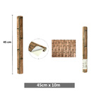 Papel De Parede Adesivo Tijolinho Lavável 10mx45cm Envelopame