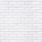 Papel De Parede Adesivo Tijolo Branco - 3,0m
