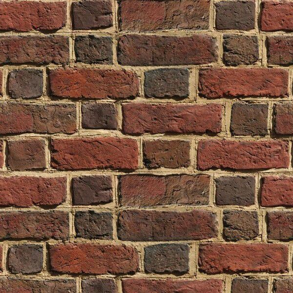 Papel De Parede Adesivo Tijolo Marrom Envelhecido Sala 10mx50