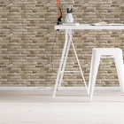 Papel De Parede Adesivo Tijolo Neutro Np007