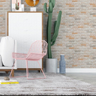 Papel De Parede Adesivo Tijolo Neutro Np073