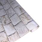 Papel De Parede Adesivo Tijolo Pedra Rústica 300x52cm