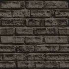 Papel De Parede Adesivo Tijolo Preto Np033